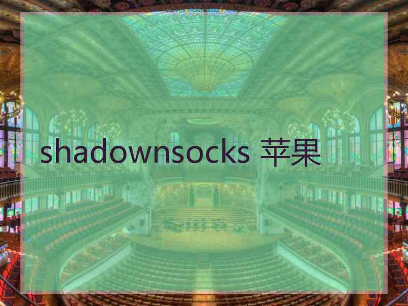 shadownsocks 苹果