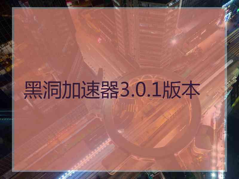 黑洞加速器3.0.1版本