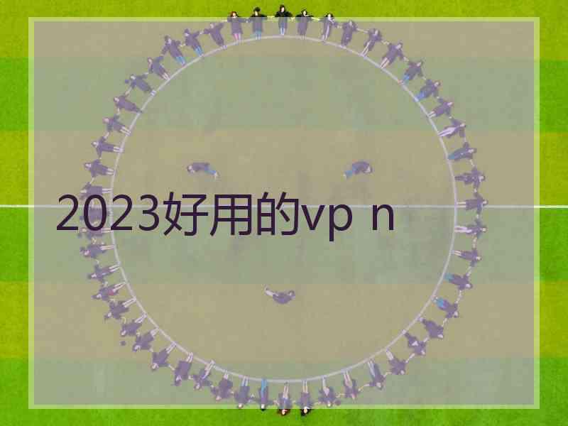 2023好用的vp n